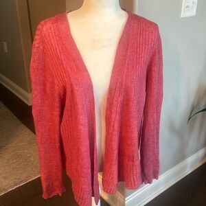 Eileen Fisher Like New !!! Variegated Linen Cardigan